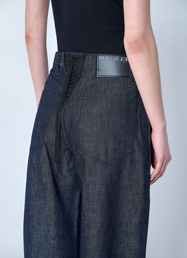 Ballon Denim Pants Mugler Ballon Denim Pants Blue mug0259013