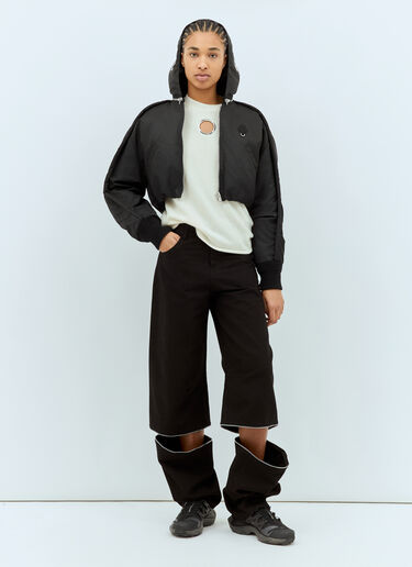 Moncler x Willow Smith Malek Down Jacket Black mwi0258007