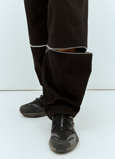Zip Panels Jeans Moncler x Willow Smith Zip Panels Jeans Black mwi0258011