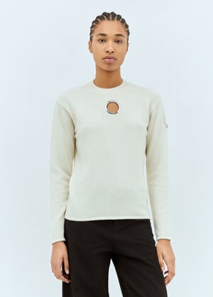 Moncler x Willow Smith Crewneck Sweater Beige mwi0258012