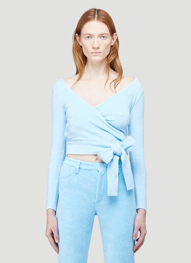 Dramady Knitted Top Maisie Wilen Dramady Knitted Top Blue mwn0244003