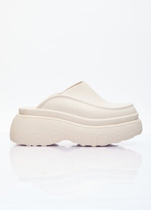 Melissa x Marc Jacobs Clog Platforms Cream mxm0254005