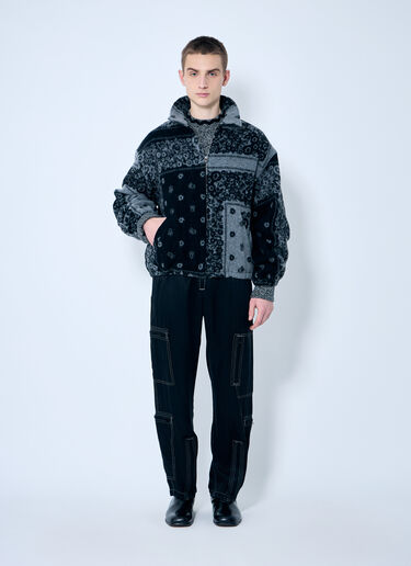 ブランケトフリースジャケット NÒMARYTHM TEXTILE ブランケトフリースジャケット グレー nma0158005