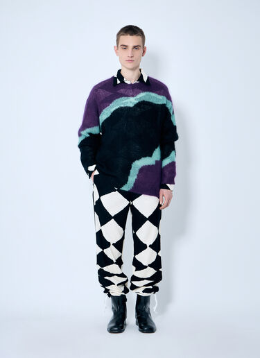 丝绒法兰绒休闲裤 NÒMARYTHM TEXTILE 丝绒法兰绒休闲裤 黑色 nma0158008