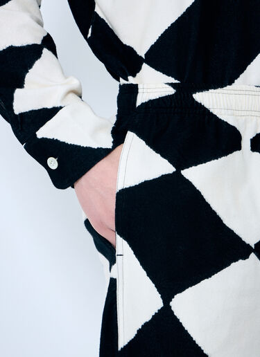丝绒法兰绒休闲裤 NÒMARYTHM TEXTILE 丝绒法兰绒休闲裤 黑色 nma0158008