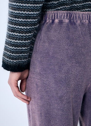 Hand-Dyed Track Pants NÒMARYTHM TEXTILE Hand-Dyed Track Pants Purple nma0158013