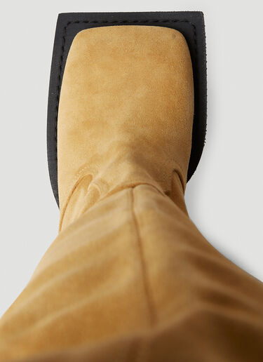 Ninamounah Howling Knee-High Suede Boots Brown nmo0252012