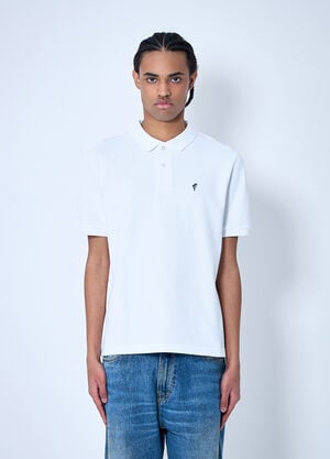 Noah Pique Polo Shirt White noa0160005