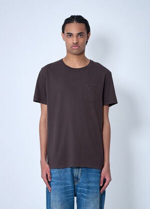 Noah Core T-Shirt Dark Brown noa0160010