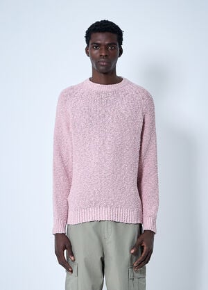 Noah Popcorn Yarn Sweater Pink noa0160018