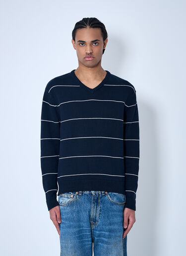 Noah Striped Sweater Navy noa0160020