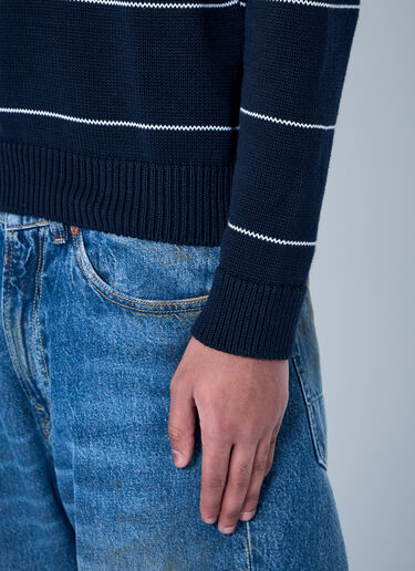 Noah Striped Sweater Navy noa0160020
