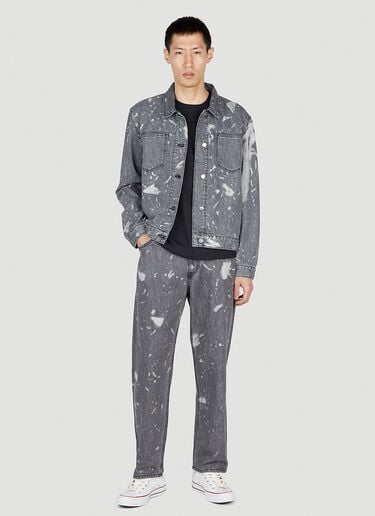 Bleached Relaxed Jeans LN-CC x Non Bleached Relaxed Jeans Grey non0152001