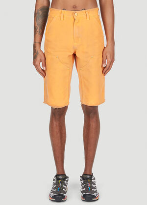 NOTSONORMAL Washed Working Shorts Orange nsm0351009