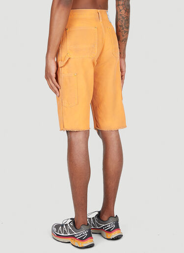 Washed Working Shorts NOTSONORMAL Washed Working Shorts Orange nsm0351009