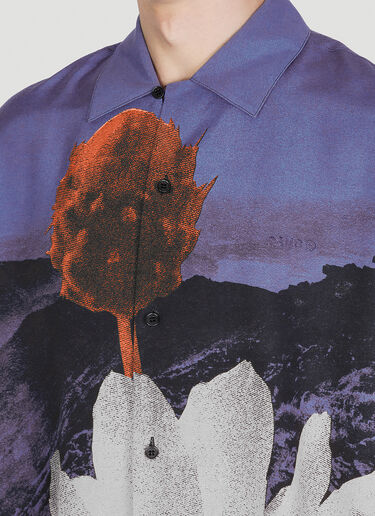 Kurt Floral Shirt OAMC Kurt Floral Shirt Purple oam0152005