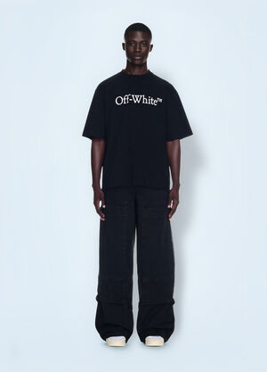 Off-White Big Bookish Skate T-Shirt Black ofw0160069
