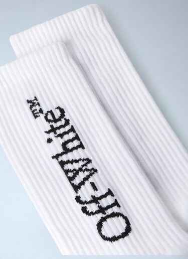 Bookish Socks Off-White Bookish Socks White ofw0160072