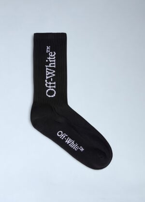 Off-White Bookish Socks Black ofw0160073