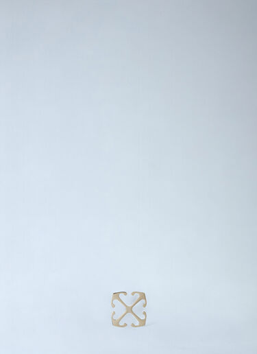 Logo Mono Earring Off-White Logo Mono Earring Silver ofw0160077
