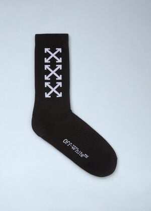 Off-White Triple Arrow Long Socks Black ofw0160081
