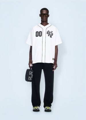 Off-White 00 Baseball Shirt White ofw0160086