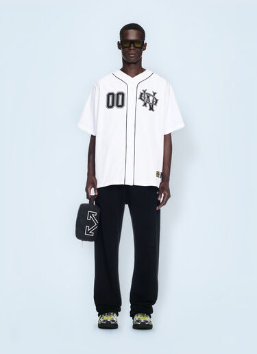 00 Baseball Shirt Off-White 00 Baseball Shirt White ofw0160086