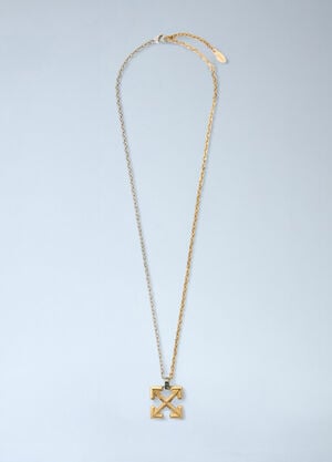 Off-White Arrow Pendant Necklace Gold ofw0160091