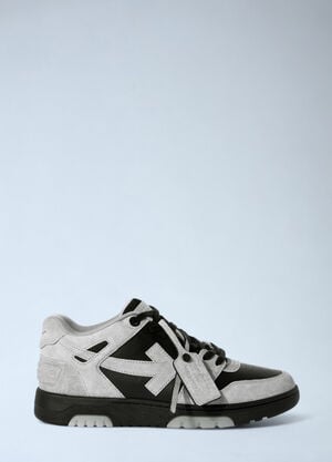 Off-White Out Of Office Suede Sneakers Black ofw0160097