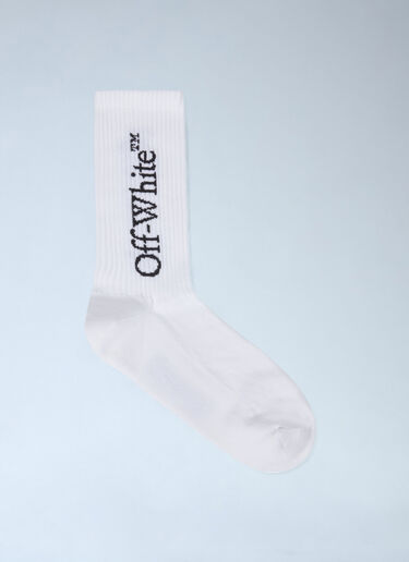 Quote Socks Off-White Quote Socks White ofw0160099