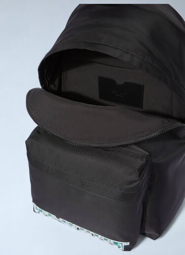 Off-White Money Print Heritage Backpack Black ofw0160104