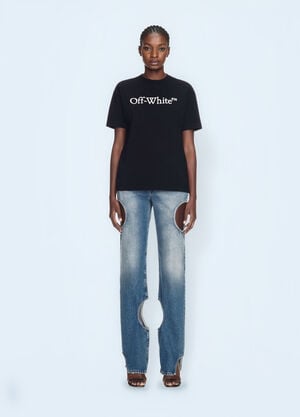 Off-White Big Logo Bookish T-Shirt Black ofw0260004