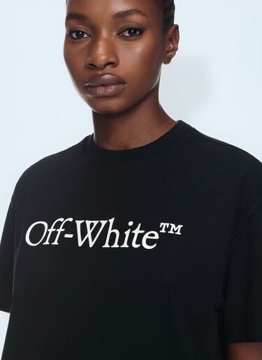 Off-White Big Logo Bookish T-Shirt Black ofw0260004