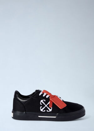 Off-White Canvas Vulcanized Sneakers Black ofw0260012