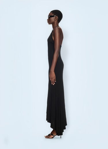 Off-White Ribbed Dress Black ofw0260021