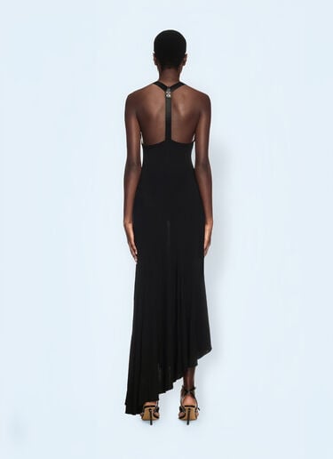 Off-White Ribbed Dress Black ofw0260021