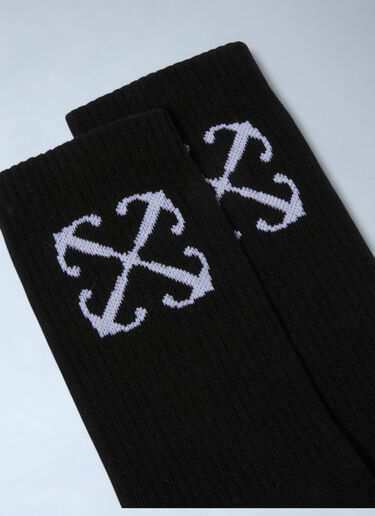 Arrow Socks Off-White Arrow Socks Black ofw0260024