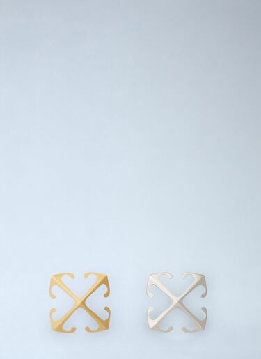Off-White Mini Arrow Earrings Silver ofw0260025