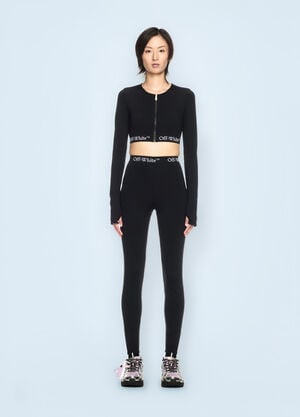 Off-White Logo Band Leggings Black ofw0260026