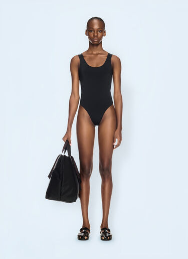 Logo Band Swimsuit Off-White Logo Band Swimsuit Black ofw0260029