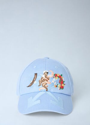 Off-White Fresco Arrow Baseball Cap Blue ofw0260039