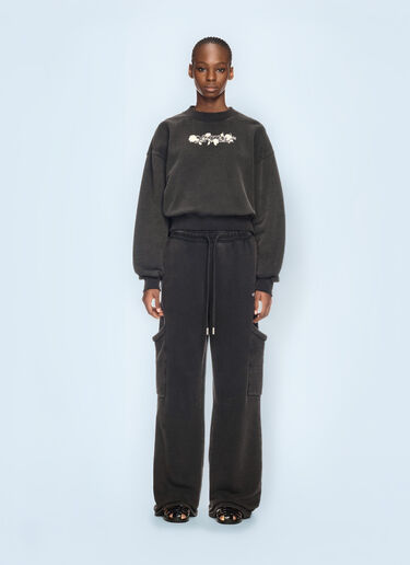 Bookish Rose Sweatshirt Off-White Bookish Rose Sweatshirt Black ofw0260041