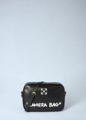 Off-White Jitney Quote Camera Crossbody Bag Black ofw0260046