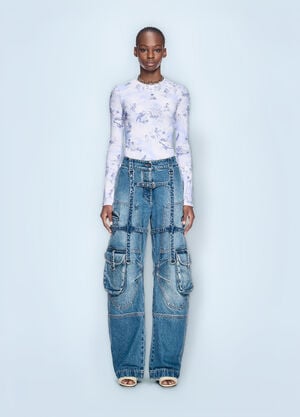 Off-White Fresco Top Purple ofw0260050