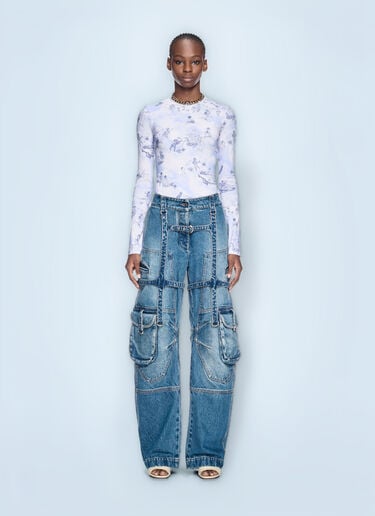 Off-White Fresco Top Purple ofw0260050