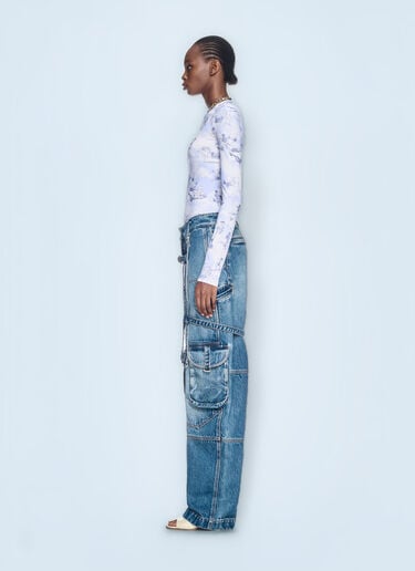 Off-White Fresco Top Purple ofw0260050