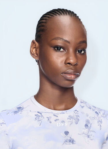 Fresco Top Off-White Fresco Top Purple ofw0260050