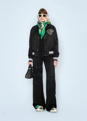Off-White Toybox Satin Cargo Pants Black ofw0260051