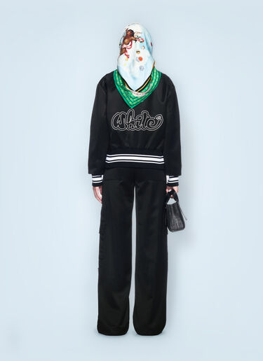 Toybox Satin Cargo Pants Off-White Toybox Satin Cargo Pants Black ofw0260051