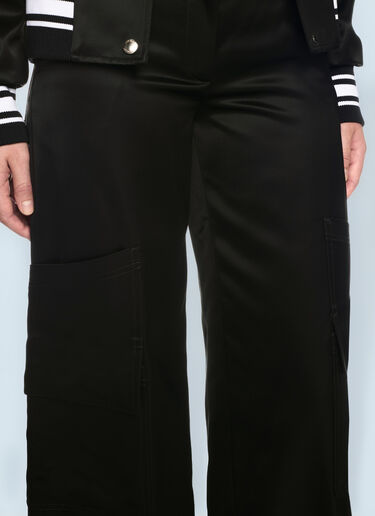 Off-White Toybox Satin Cargo Pants Black ofw0260051